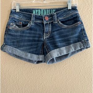 Hydraulic Jean Shorts size 1/2